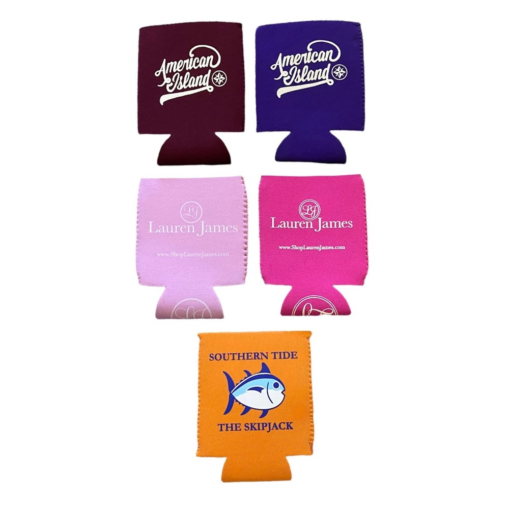 Preppy Koozie Bundle 5pc